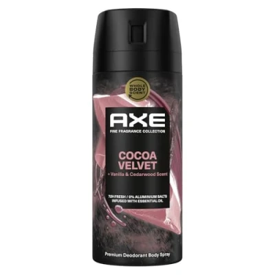 Afbeelding van 3x Axe Deodorant Bodyspray Cocoa Velvet 150 ml