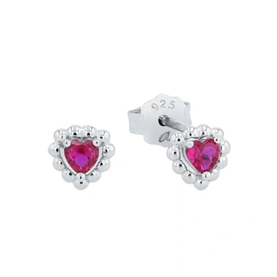 Afbeelding van amor Oorbellen, Dames, Maat: One Size, Pink