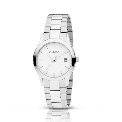 Afbeelding van Olympic OL66DSS015 FORLI Horloge Staal Zilverkleurig 22mm