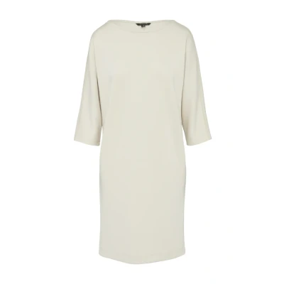 Afbeelding van comma Softes MIT Ubootausschnitt UND FLEDERMAUSÄRMELN Jurk, Dames, Maat: 34, Helles beige
