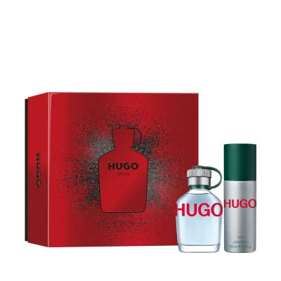 Afbeelding van Hugo Man 75 ml + deodorant spray geschenkset