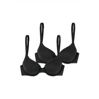 Afbeelding van Schiesser 2PACK Strapless BH, Dames, Maat: 85A, Schwarz