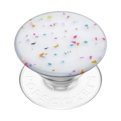 Afbeelding van PopSockets Telefoongrip PopOut Circus Regrind White