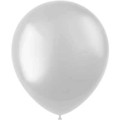 Afbeelding van Ballonnen Parelmoer Wit 33cm 10 stuks