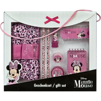 Afbeelding van Minnie Mouse Schrijfwarenset 8 Delig 4043946302513