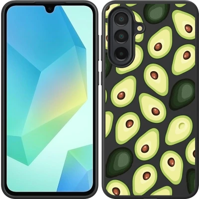 Afbeelding van Cazy Hoesje Zwart geschikt voor Galaxy A36/A56 Avocado&#039;s