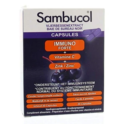 Afbeelding van Sambucol Immuno Forte (30 Capsules)