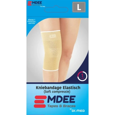 Afbeelding van Emdee Kniebandage Elastisch Maat L 1ST