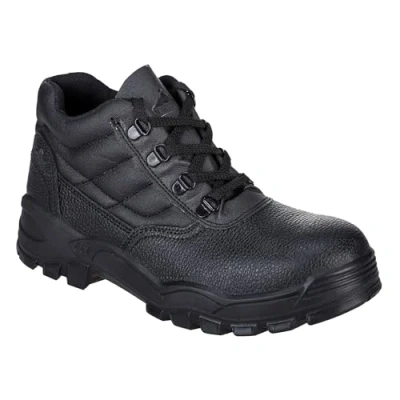 Afbeelding van Portwest Steelite Protector Schoen half hoog S1P Grotte: 43, Kleur: Zwart, FW10BKR43