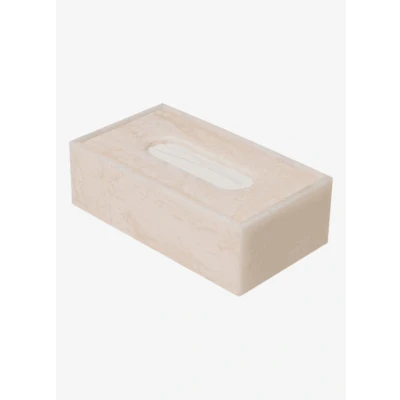 Afbeelding van Ferm Living Mist tissuebox 12x21,5 cm Pearl