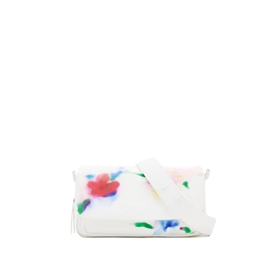 Afbeelding van Desigual schoudertas met bloemenprint wit