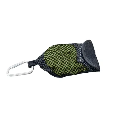 Afbeelding van outdoorer PackDry S Microvezelhanddoek, handdoek voor sport, van microvezel, ultralicht en klein verpakkingsformaat (olijf)