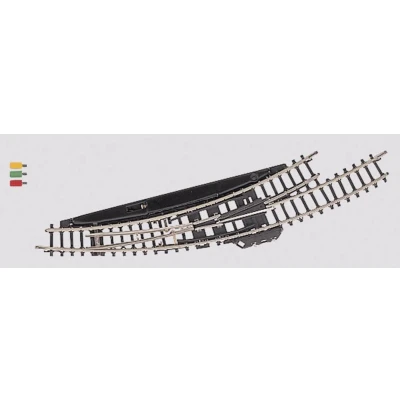 Afbeelding van Z Märklin miniclub rails 8568 Gebogen wissel, Elektromechanisch, Links 30 195 mm 1 stuk(s)