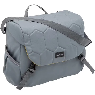 Afbeelding van New Looxs Mondi Joy quilted enkele fietstas BikeTotaal.nl Grijs