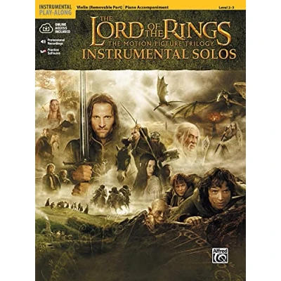 Afbeelding van Lord of The Rings Instrumental Solos for Strings: Motion Picture Trilogy (incl. Online Code)