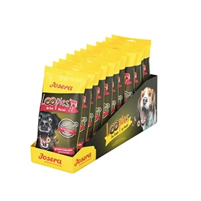 Afbeelding van JOSERA Loopies met rundvlees (11 x 150 g) graanvrije hondensnacks weinig vet super premium kwaliteit zonder suiker 11 stuks