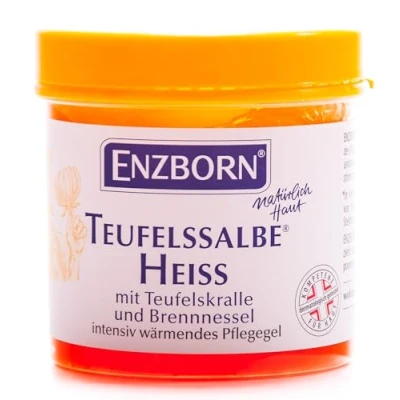 Afbeelding van Enzborn 99400 Teufels hete zalf intensief verwarmende verzorgende gel met duivelsklauw en brandnetel,200 ml (1 pack)