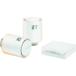 Afbeelding van Legrand netatmo pro starterspakket met 2 slimme radiatorkranen nvp