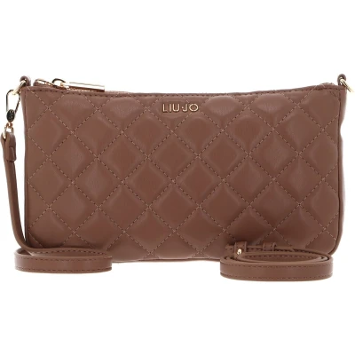Afbeelding van LIU JO Schoudertas Caliwen Minibag Teddy Lichtbruin