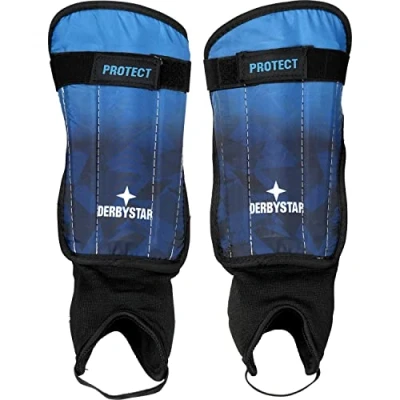 Afbeelding van Derbystar Shin Guards 852008 Scheenbeschermers Blauw en Zwart S