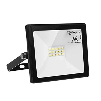 Afbeelding van LED slim 10W schijnwerper, 800lm koud wit (6000K) Maclean Energy MCE510 CW, IP65, PREMIUM