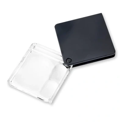 Afbeelding van Carson GN 44 Magniflip Plus Vouwen 2,5x/5x/7x Pocket Vergrootglas met Ingebouwde Koffer Zwart