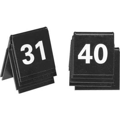 Afbeelding van tafelnummer set (31 40), 880113, HVS Select