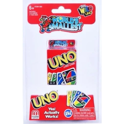 Afbeelding van World’s Smallest UNO Kaartspel Matching