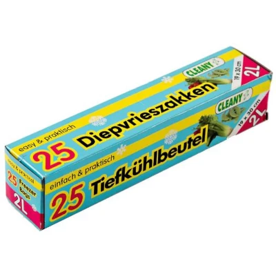 Afbeelding van Diepvrieszakken 2 liter 19 x 30 cm 25 stuks