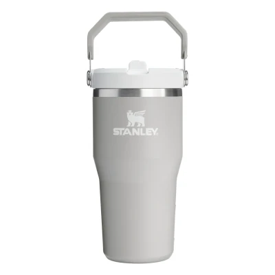 Afbeelding van Stanley Classic Iceflow Flip Straw Tumbler 0.6L Grijs Ash 1913