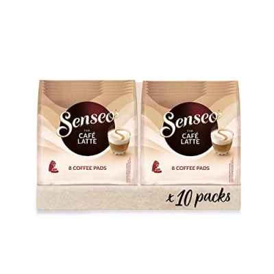 Afbeelding van Senseo Pads Café Latte, 80 koffiepads, 10 x 8 dranken