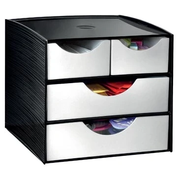 Afbeelding van Take A Break By Cep Ladenblok Voor Koffiehoek, Ft 18,6 X 18,5 17,5 Cm, Zwart/grijs