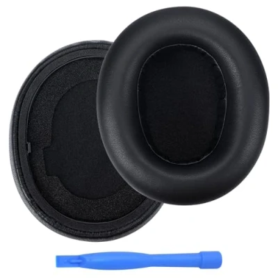 Afbeelding van Vervangende Oorkussens voor SteelSeries Arctis Nova Pro Wireless Hoofdtelefoons van MMOBIEL Memory Foam en Protein PU Koptelefoon Noise Isolation Earpads Zwart