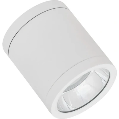 Afbeelding van Ledvance downlight surface plafond wandarmatuur 15w 1575lm 3000k cri80 36 ip65 ik06 opbouw beh wit alu xh 90x107mm 4058075768857
