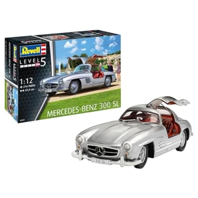 Afbeelding van 1:12 Revell 07657 Mercedes Benz 300 SL Plastic Modelbouwpakket