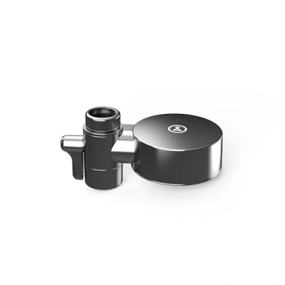 Afbeelding van Tappwater EcoPro Compact Kleinste Kraanwaterfilter verkrijgbaar, filtert meer dan 100 stoffen. 5 traps filtersysteem met nanotechnologie. (verchroomd)