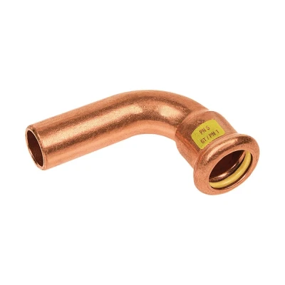 Afbeelding van Bonfix Perskoppeling Koper Gas Insteekbocht 90 Ø16x16mm