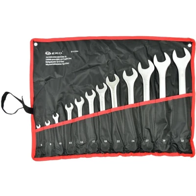 Afbeelding van Ringsteeksleutel set 6 t/m 32 mm 12 dlg Steek ringsleutel GEKO