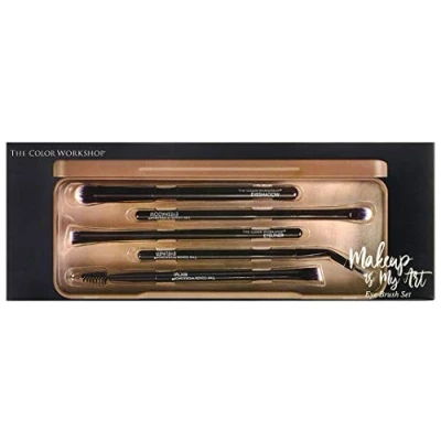 Afbeelding van Essentials Make up is My Art Oogpenseelset Palet met een Selectie van Professionele Kwasten om Altijd in je Tas te Hebben Geschenkset voor Meisjes, Tieners en Vrouwen