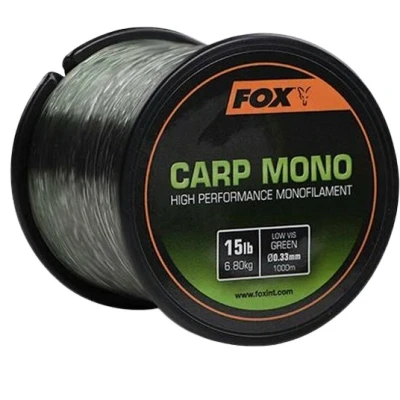 Afbeelding van Fox Carp Mono Green 1000m 18lb 0.35mm