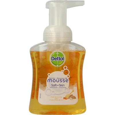 Afbeelding van Dettol Mousse melk &amp; honing 250 ml