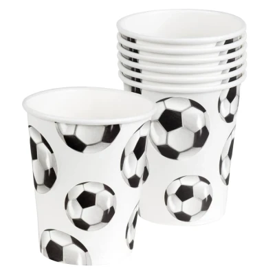 Afbeelding van Voetbal bekers Football 210ml 10 stuks