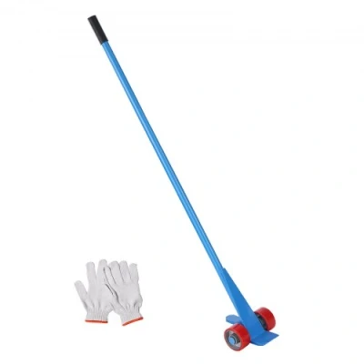 Afbeelding van VEVOR Koevoeten met wielen 152,4 cm palletbreker 4 ton laadvermogen Q235 koolstofstaal sloop en koevoet lattenlift incl. handschoenen