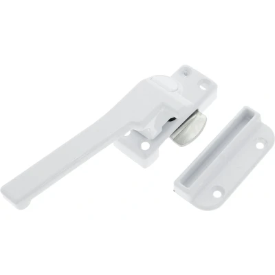 Afbeelding van Raamsluiting Starx (Links, Sluitkom, Ventilatienok, Drukknop, Wit)