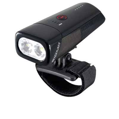 Afbeelding van Sigma koplicht Buster 1100 LED helmhouder Li ion accu USB
