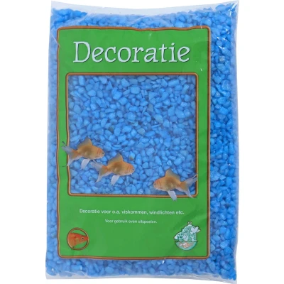 Afbeelding van Zak a 1 kg gravel lichtblauw Gebr. de Boon