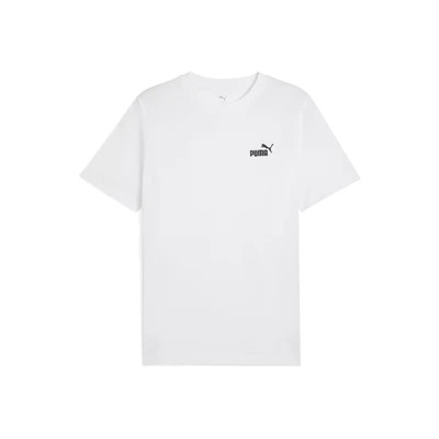 Afbeelding van Puma Small LOGO Tshirt basic, Heren, Maat: Small, White