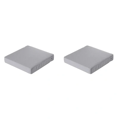 Afbeelding van Madison Lounge Profi Line Zitkussen Manchester light grey Ca. 73x73 cm Set van 2