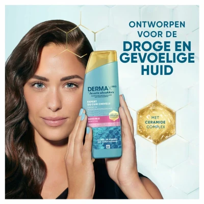 Afbeelding van Head&amp;Shoulders Anti roos Shampoo DERMAxPRO Sensitive 250 ml