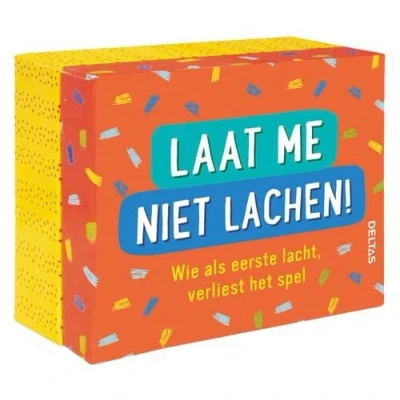 Afbeelding van Laat me niet lachen doos met kaarten